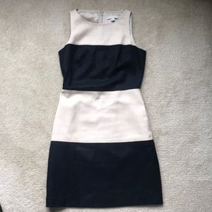 Women’s Banana Republic Black and Tan Sleeveless Dress Size 2